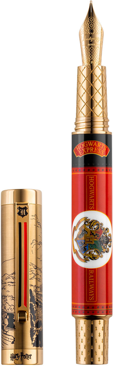 Montegrappa Harry Potter Hogwarts gold trim fountain pen: details and price