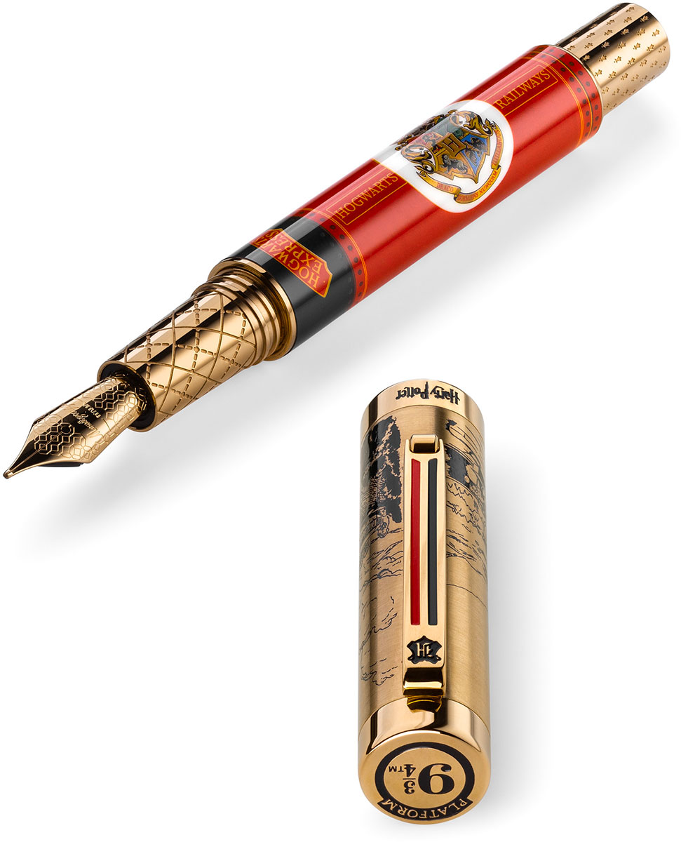 Montegrappa Harry Potter Hogwarts gold trim fountain pen: details and price