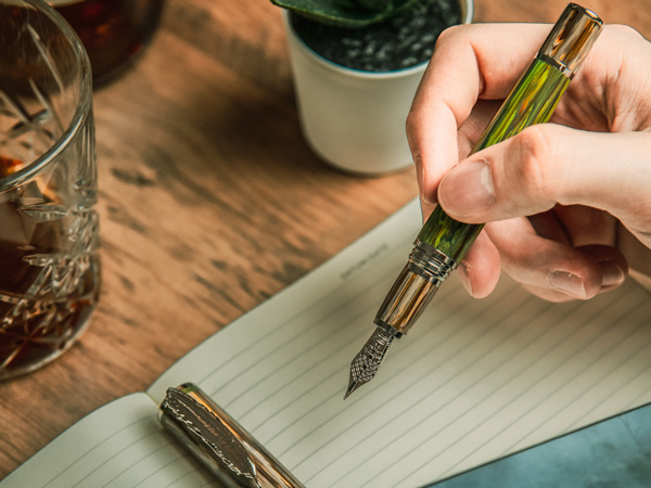 Montegrappa - Scrittura con stilografica: come si usa