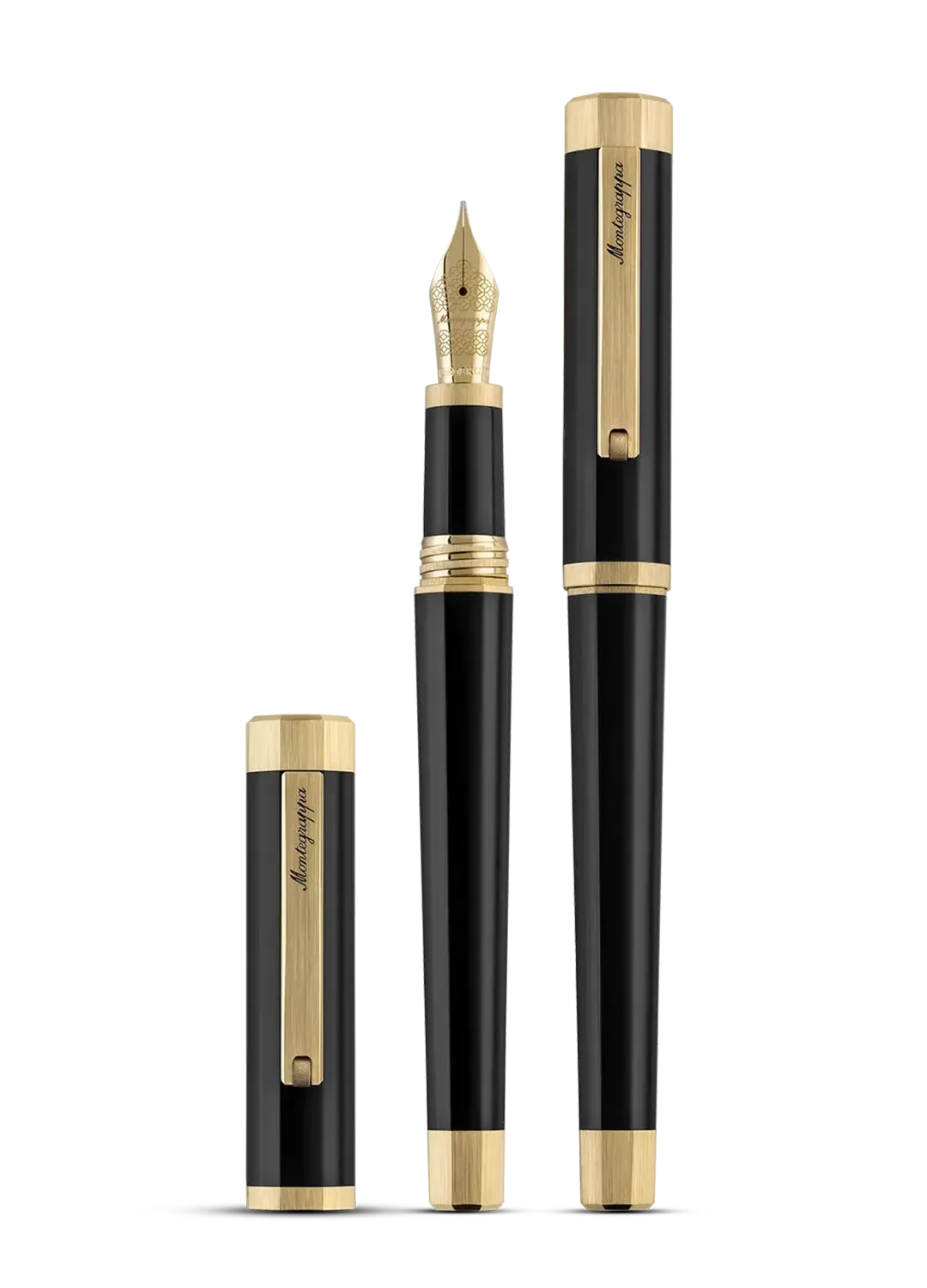Stylo Plume De Prestige Montegrappa - Modèle P462, Taille M - Résine - Occasion Très Bon état