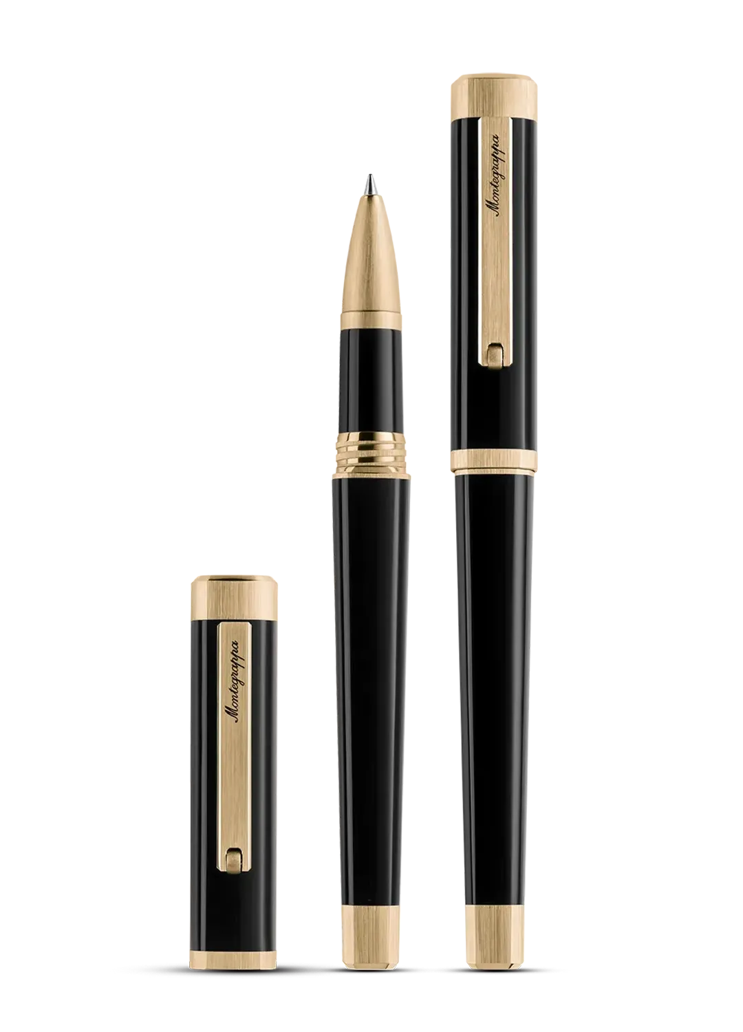 Penna Roller Di Lusso - Colore Nero, Scrittura Fluida, Design Elegante